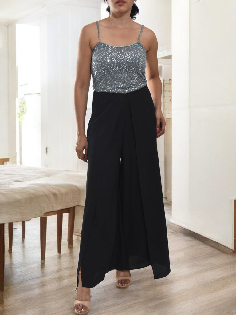 Ladies Wide Leg Slit Pants - StylePhase SA