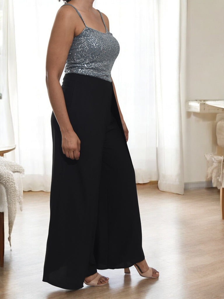 Ladies Wide Leg Slit Pants - StylePhase SA