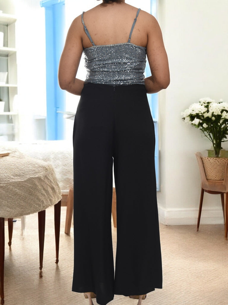 Ladies Wide Leg Slit Pants - StylePhase SA