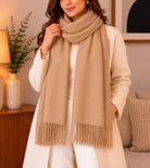Ladies Winter Scarf - Caramel - StylePhase SA