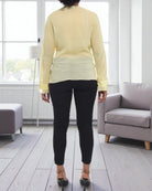 Ladies Yellow Chiffon Top - StylePhase SA