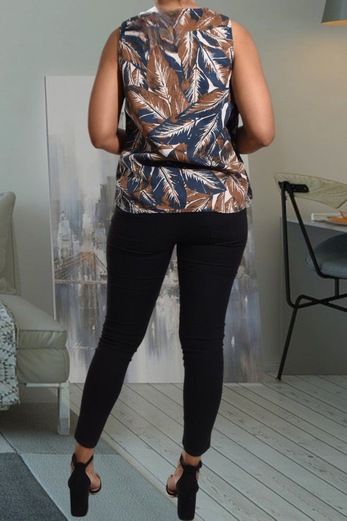 Leaf Printed Top - StylePhase SA