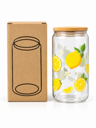 Lemon blossom glass cup product features