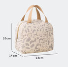 Leopard Insulated Lunch Bag - Home Phase