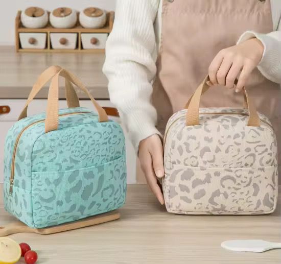 Leopard Insulated Lunch Bag - Home Phase