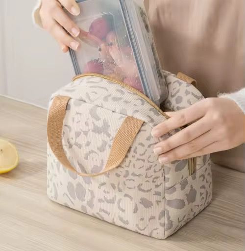 Leopard Insulated Lunch Bag - Home Phase