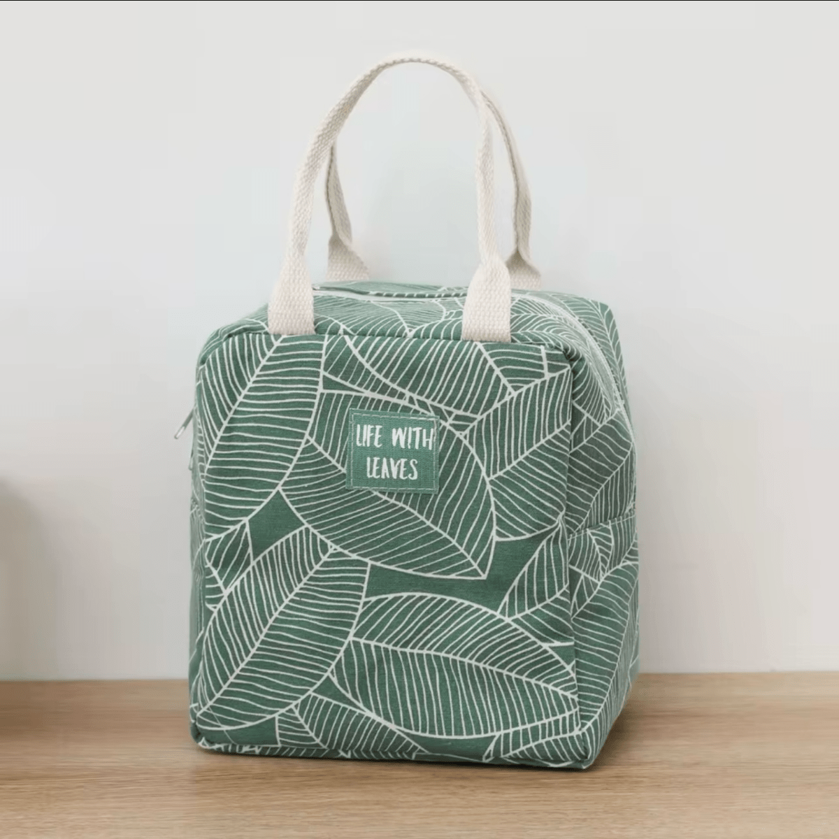 Life With Leaves Insulated Lunch Bag - Home Phase