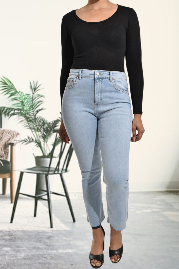 Light Blue High Waist Jeans - StylePhase SA