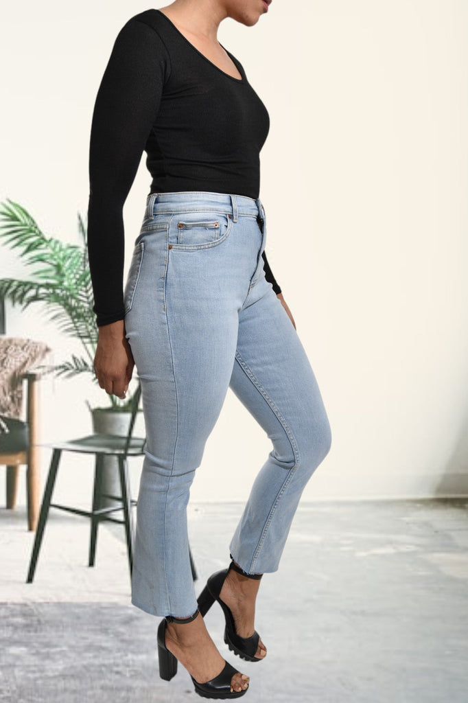 Light Blue High Waist Jeans - StylePhase SA