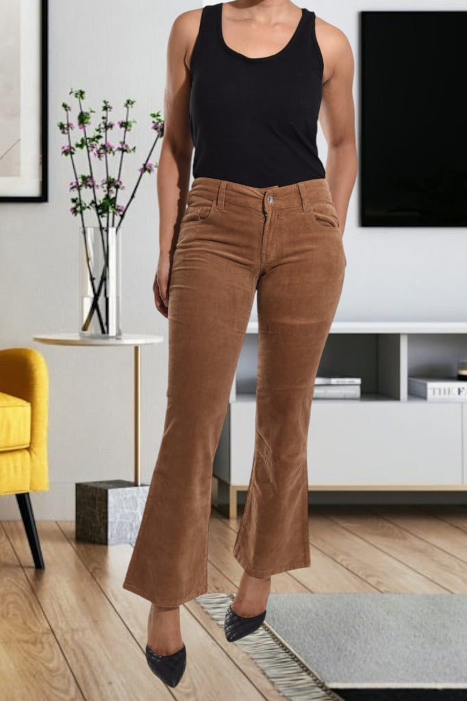 Light Brown Corduroy Pants - StylePhase SA