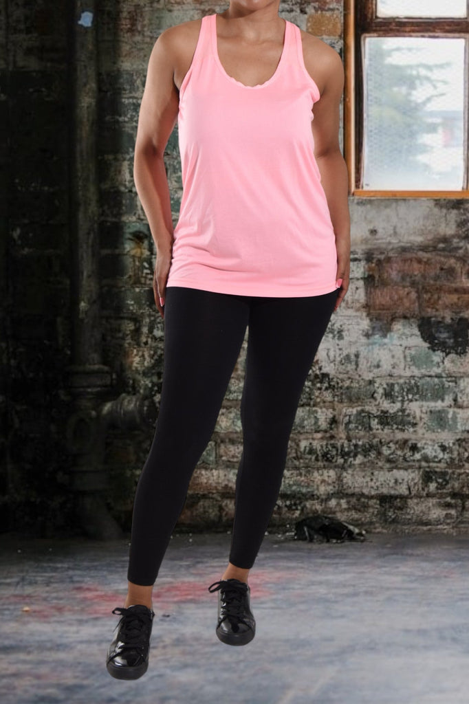 Light Pink Activewear Vest - StylePhase SA