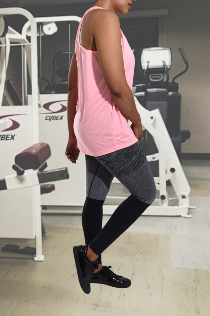 Light Pink Activewear Vest - StylePhase SA