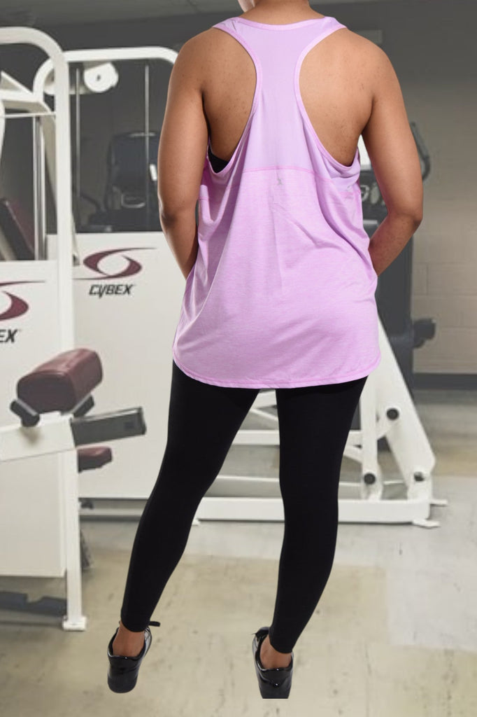 Light Pink Activewear Vest - StylePhase SA