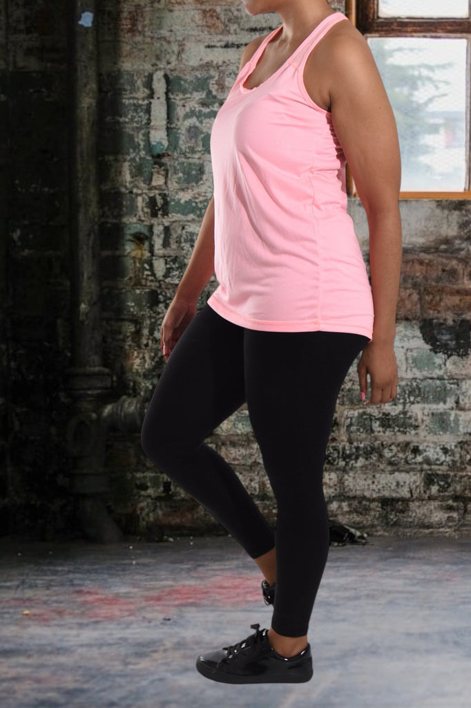 Light Pink Activewear Vest - StylePhase SA