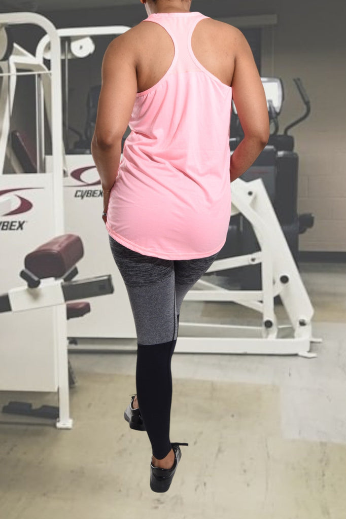 Light Pink Activewear Vest - StylePhase SA