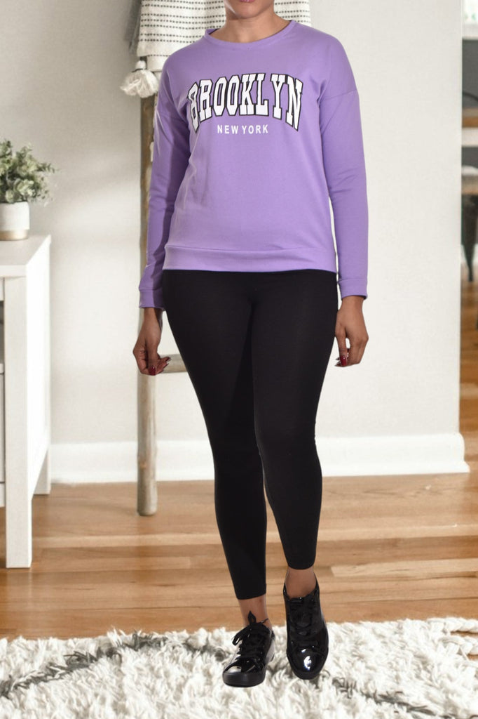 Lilac Brooklyn Sweater - StylePhase SA