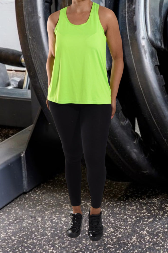 Lime Activewear Vest - StylePhase SA