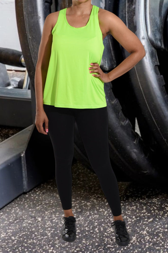 Lime Activewear Vest - StylePhase SA