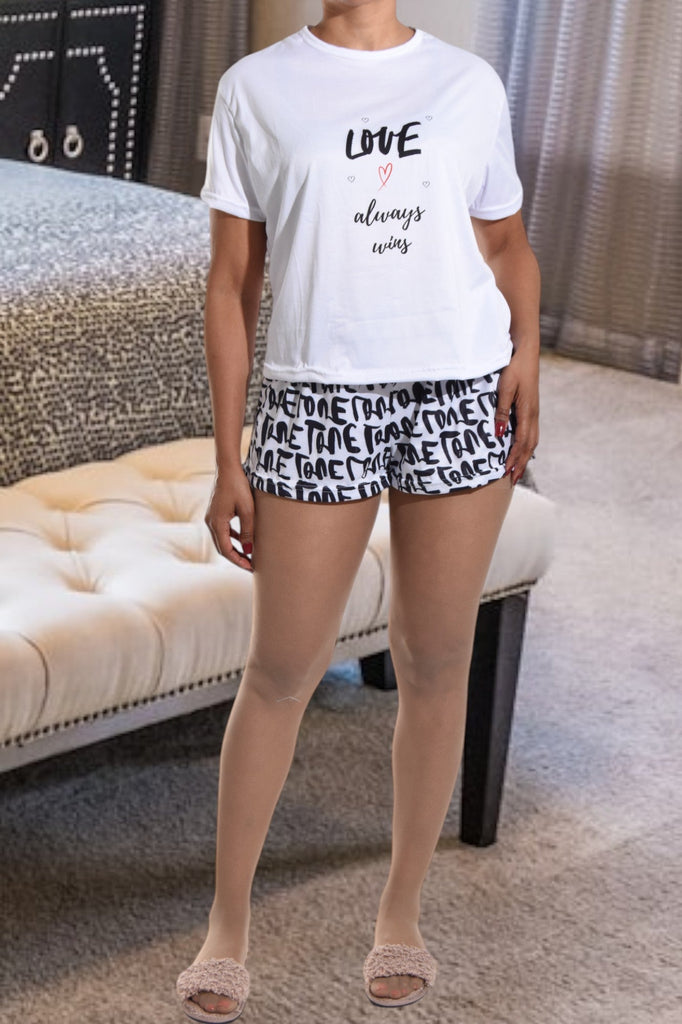 Love Printed Pj Set - StylePhase SA