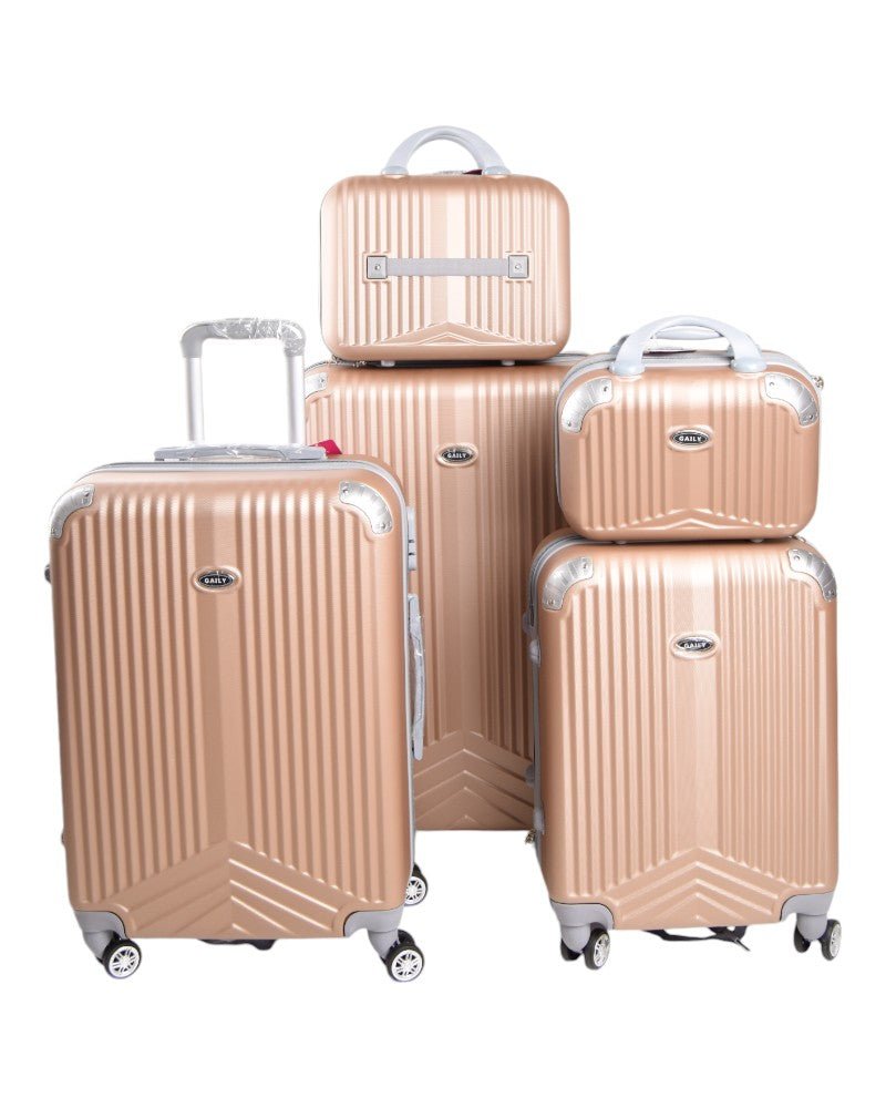 Luggage Trolley 5 Piece Bag Set - StylePhase SA