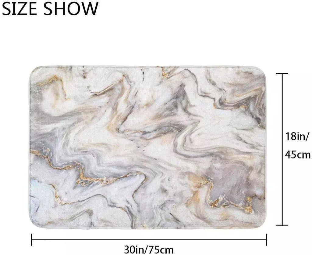 Marble Bath Mat - 40 x 60 cm - StylePhase SA