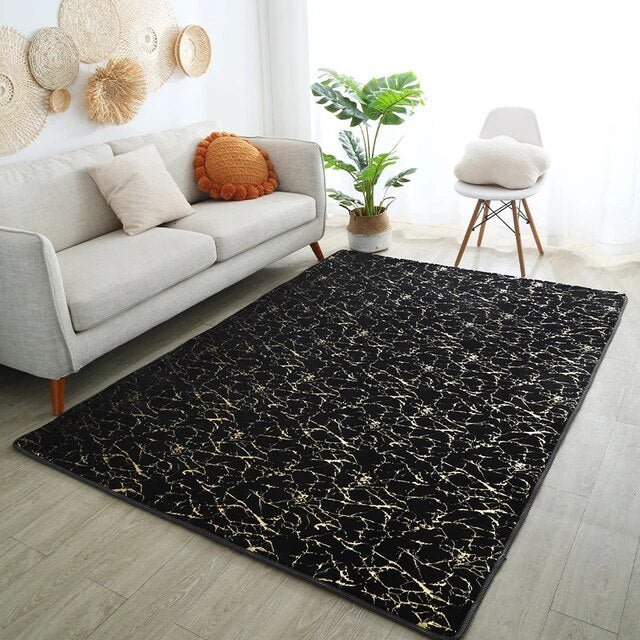 Marble Faux Fur Rug - 150 x 200 cm - StylePhase SA