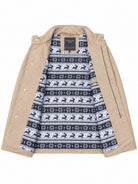 Mens Beige Pocket Front Jacket - StylePhase SA