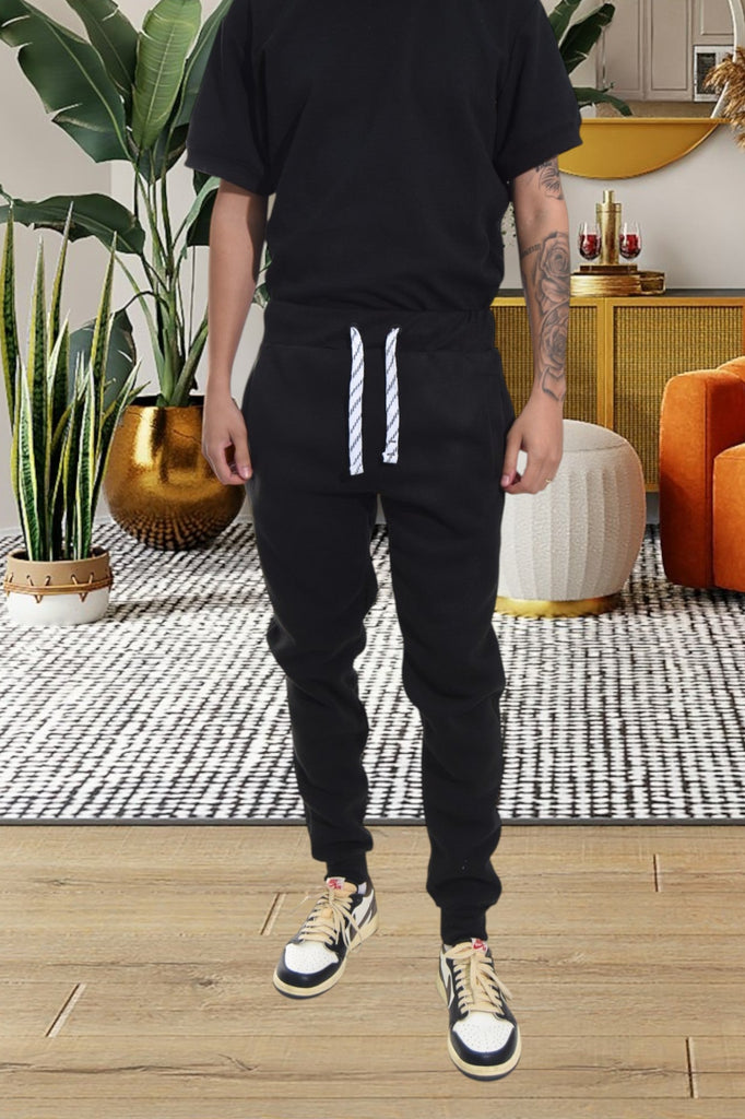 Mens Black Jogger - StylePhase SA