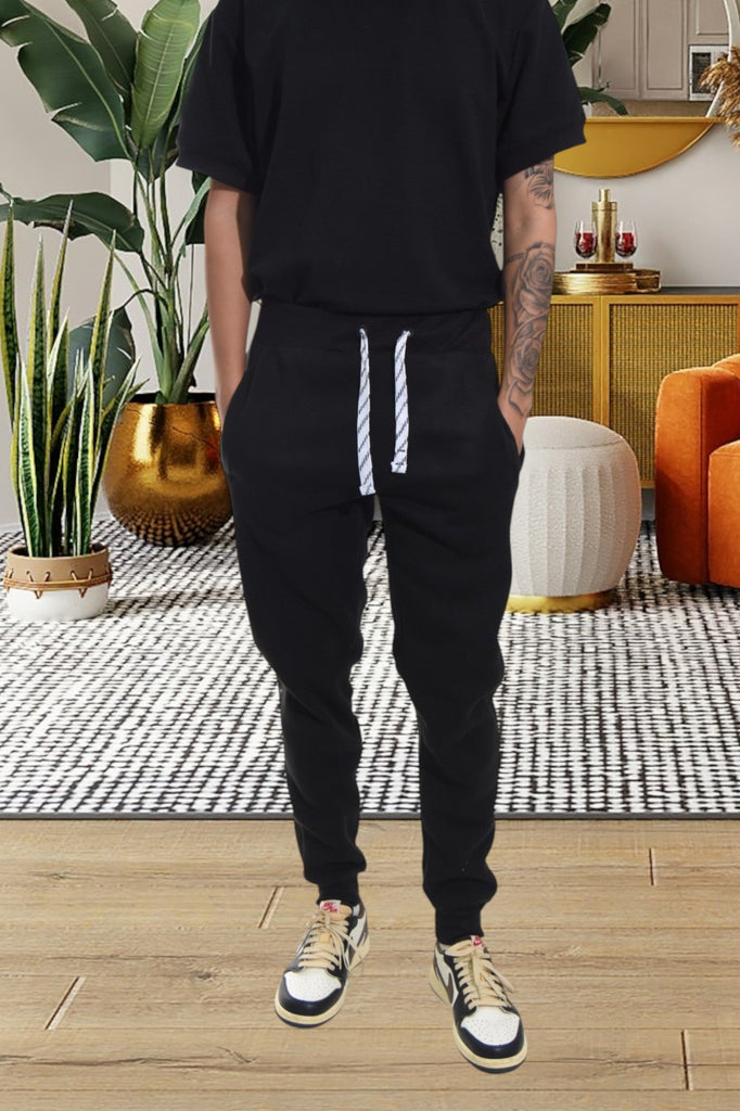 Mens Black Jogger - StylePhase SA