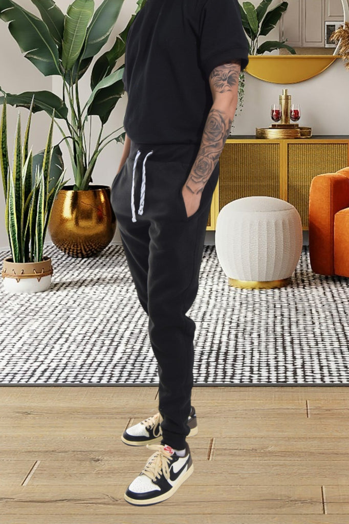Mens Black Jogger - StylePhase SA