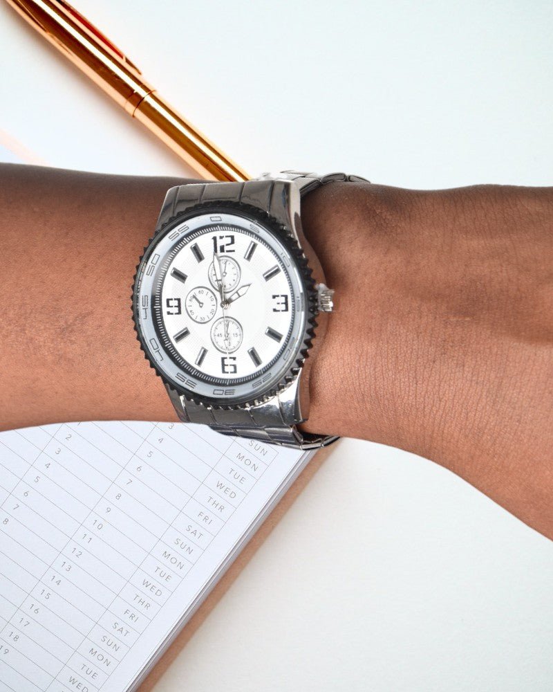 Men's Black Lining Watch - StylePhase SA