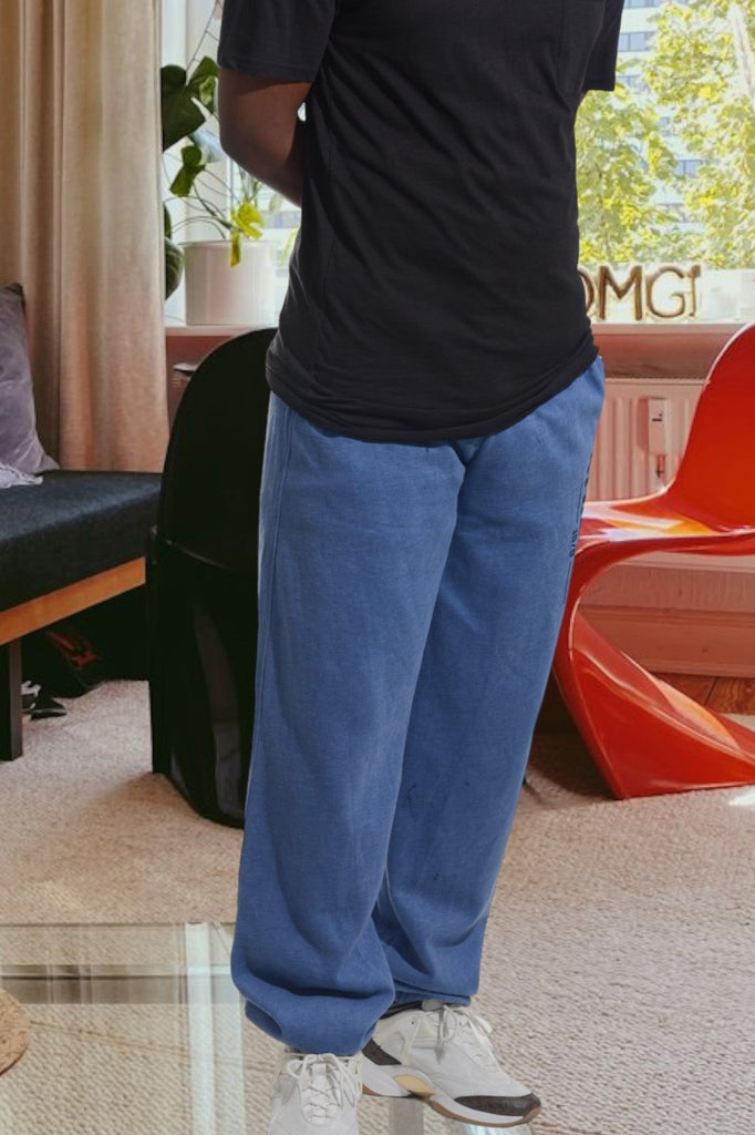 Mens Blue Track Pants - StylePhase SA