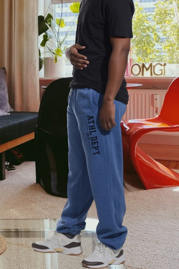 Mens Blue Track Pants - StylePhase SA