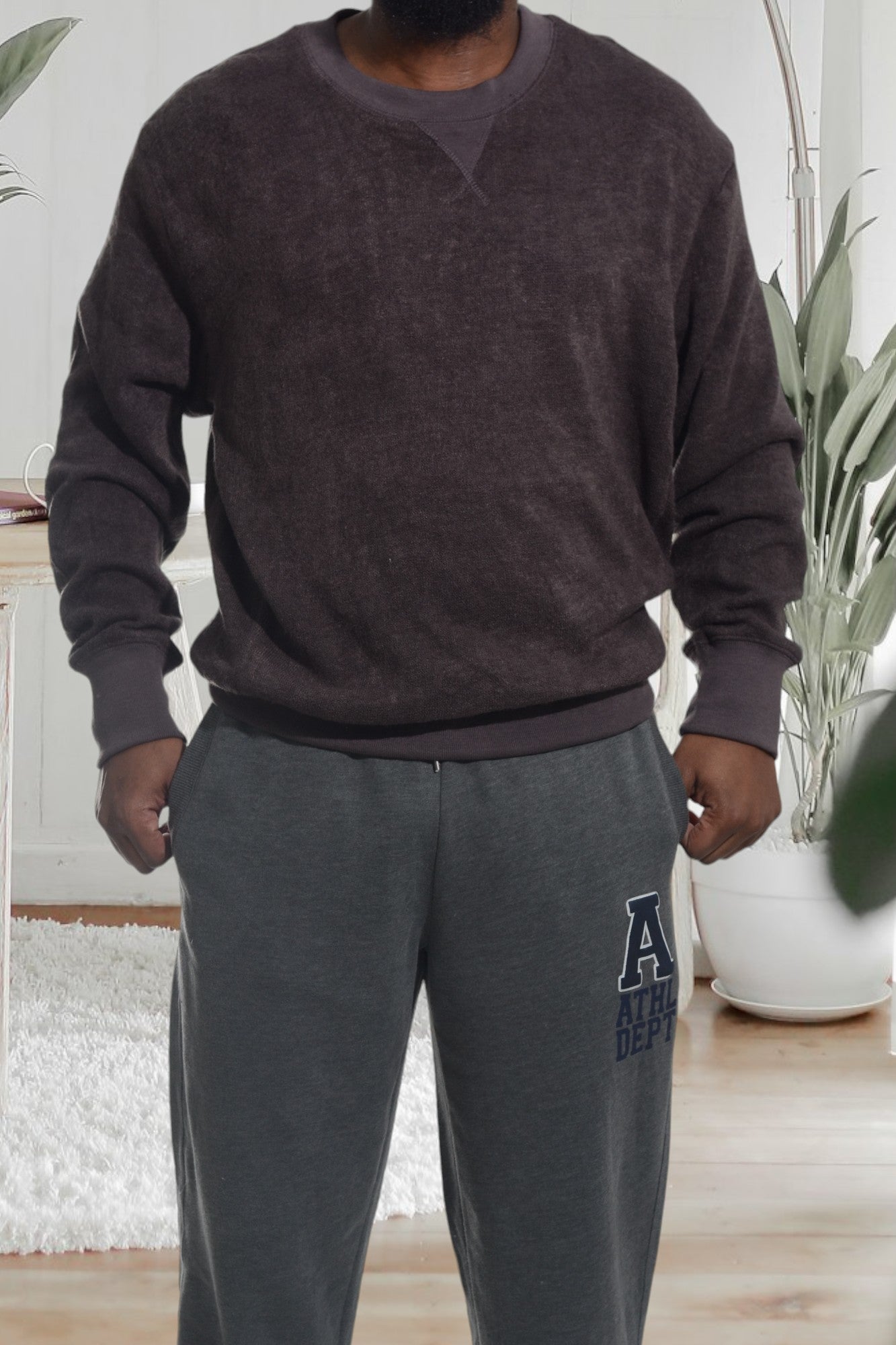 Mens Brown Sweater - StylePhase SA