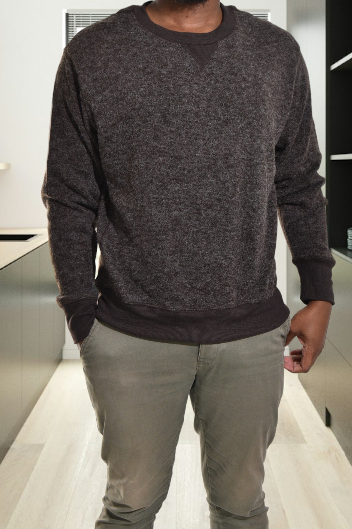 Mens Brown Sweater - StylePhase SA