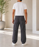Men's Charcoal Grey Cargo Pants - StylePhase SA