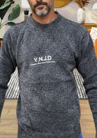 Men's Charcoal Printed Fleece Jersey - StylePhase SA