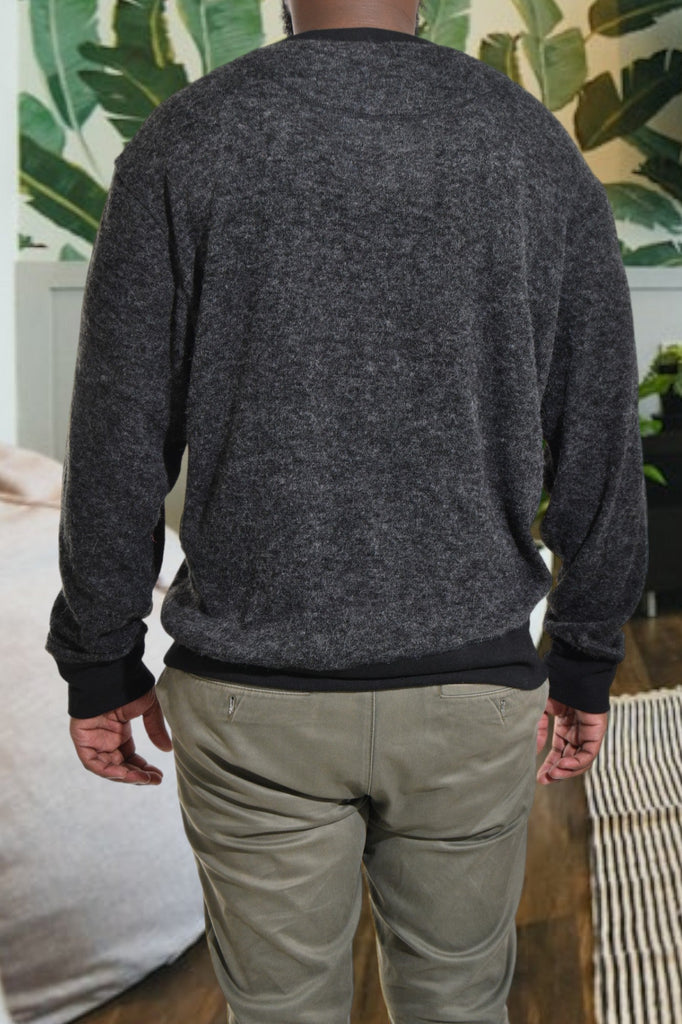 Mens Charcoal Sweater - StylePhase SA