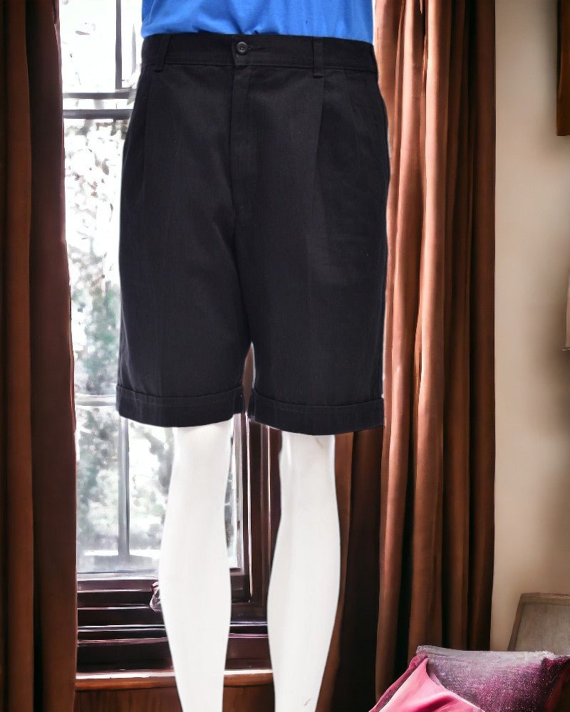 Men's Chino Black Shorts - StylePhase SA