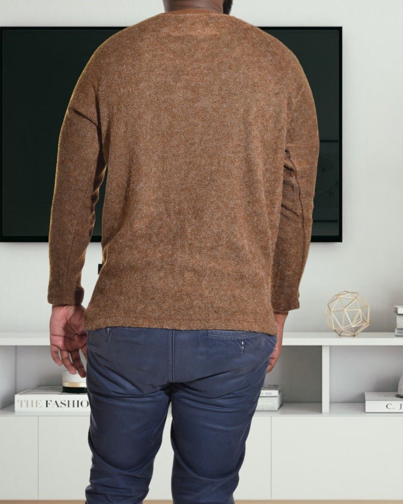 Mens Choc Brown Sweater - StylePhase SA