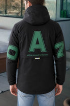 Mens Green Printed Jacket - DNA - StylePhase SA