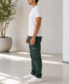 Men's Green Utility Cargo Pants - StylePhase SA