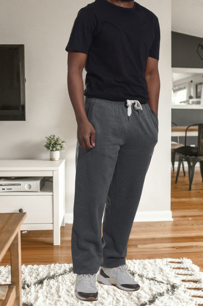 Mens Grey Track Pants - StylePhase SA