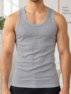 Men's Grey Vest - StylePhase SA