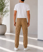 Men's Khaki Utility Cargo Pants - StylePhase SA