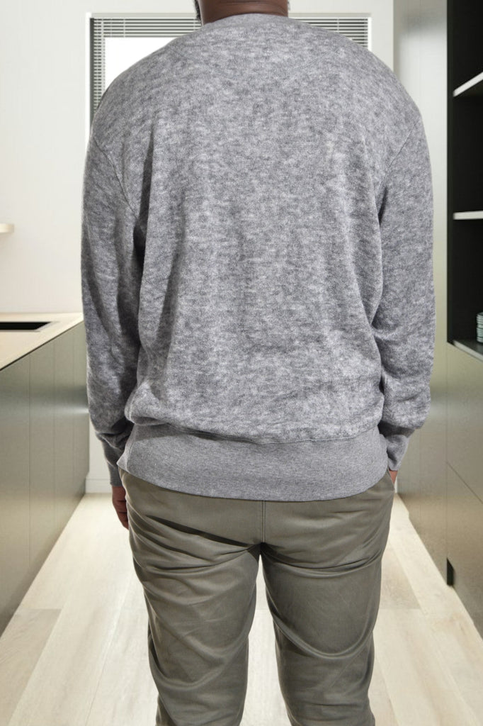 Mens Light Grey Sweater - StylePhase SA