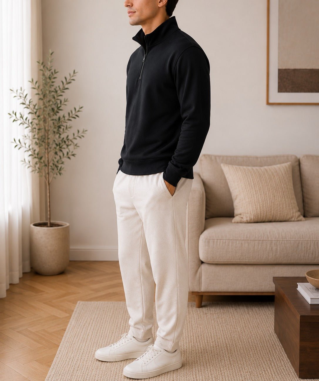 Mens Micro Fleece Zip Jacket - StylePhase SA