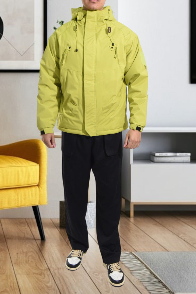 Mens Neon Zip Jacket - StylePhase SA