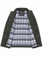 Mens Olive Pocket Front Jacket - StylePhase SA