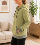 Mens Olive Two Tone Waffle Jacket - StylePhase SA